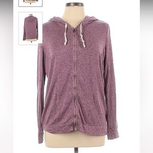 Soft zip up hoodie